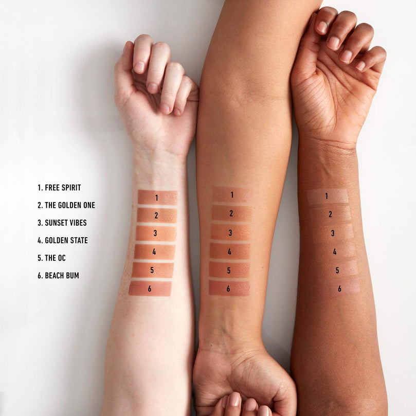 NYX Professional Makeup California Beamin Face & Body Bronzer - The Golden One 14 g / 0.49 oz