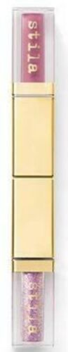 Stila Double Dip Suede Shade & Glitter & Glow Liquid Eye Shadows - Pink Martini
