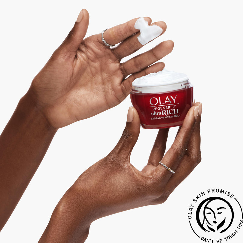 Olay Regenerist Ultra Rich Face Moisturizer, Everyday Care for All Skin Types, 1.7 oz