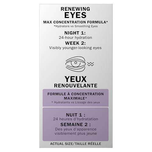 Olay Retinol 24 MAX Night Eye Cream, All Skin Types, 0.5 oz