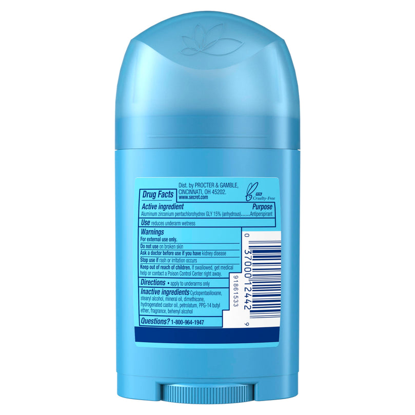 Secret Anti-Perspirant Deodorant Wide Solid Powder Fresh, 1.7 Ounce (Pack of 3)