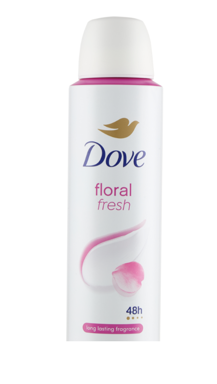 Dove 48h Floral Antiperspirant Deodorant Spray 150 ML (6 PACK)