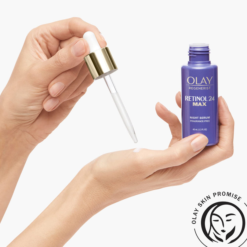 Olay Regenerist Retinol 24 MAX Night Face Serum, 1.3 oz