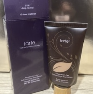 Tarte Amazonian Clay 12 Hour Full Coverage Foundation Makeup - 51n Deep Neutral