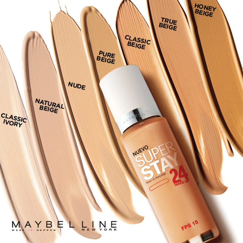 1pc Maybelline New York Super Stay 24Hr , Classic Ivory, 1 fl oz