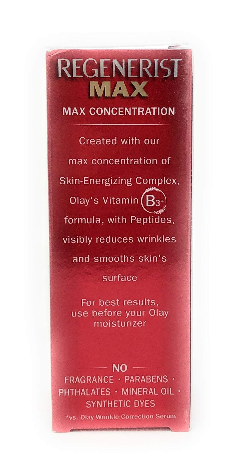 Olay Regenerist MAX Wrinkle Serum with Peptides, 1.3 oz
