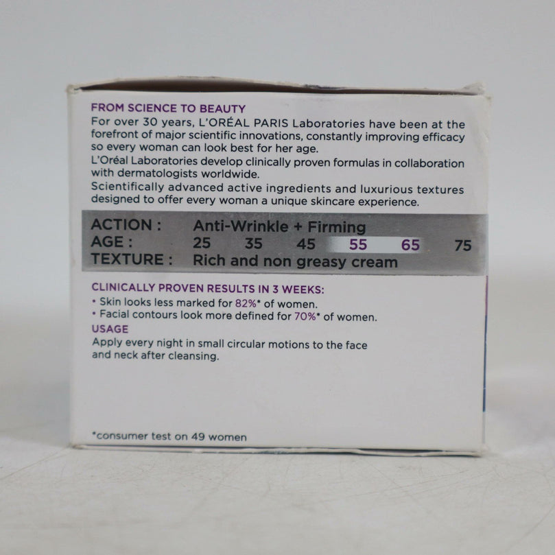 L'Oreal Paris Wrinkle Expert Anti-Wrinkle Densifying Night Cream 55+ 50ml