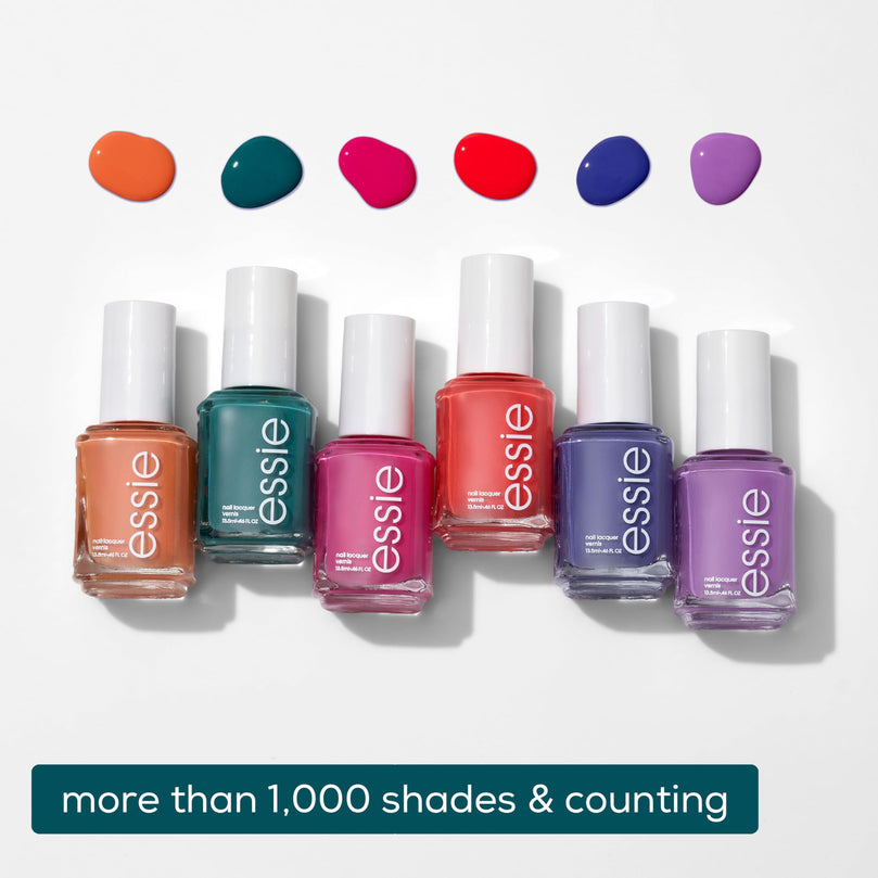 essie Salon-Quality Nail Polish, Vegan, Blushin' And Crushin' Collection 0.46 Oz