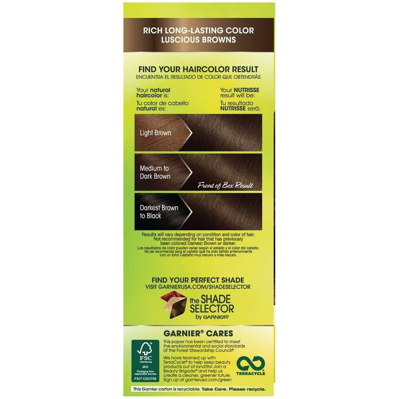 Garnier Nutrisse Nourishing Color Creme 41 Dark Nude Brown