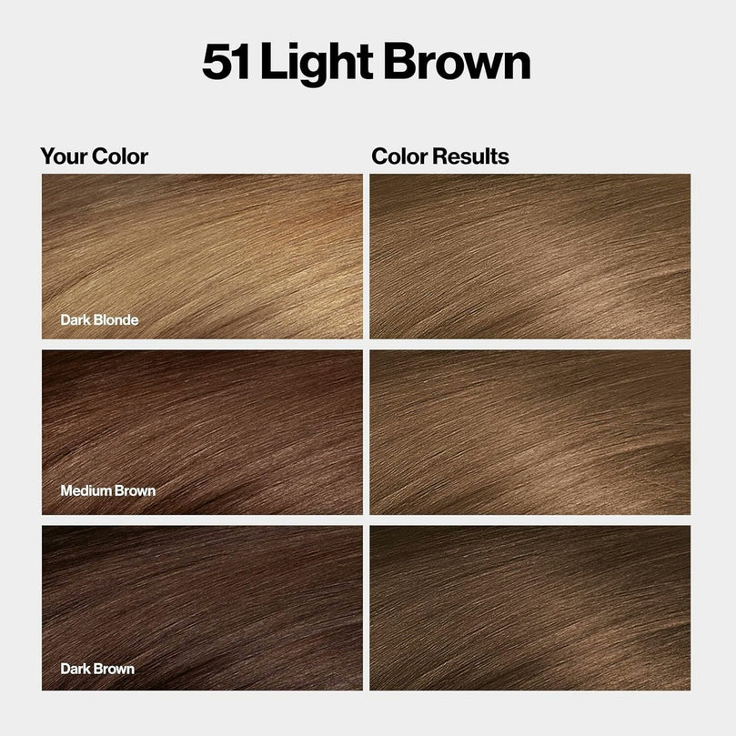 Revlon Colorsilk Beautiful Color Permanent Hair Color 51 Light Brown