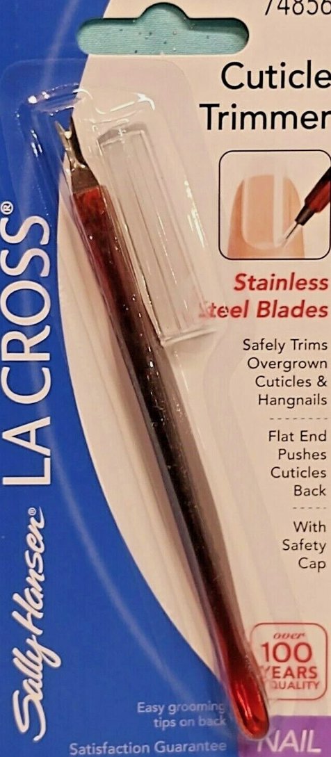 Sally Hansen La Cross Cuticle Trimmer #74856 Stainless Steel Blades (PACK OF 3)