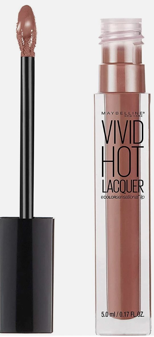 Maybelline Color Sensational Vivid Hot Lacquer Lips 62 Charmer 0.17 Fl Oz