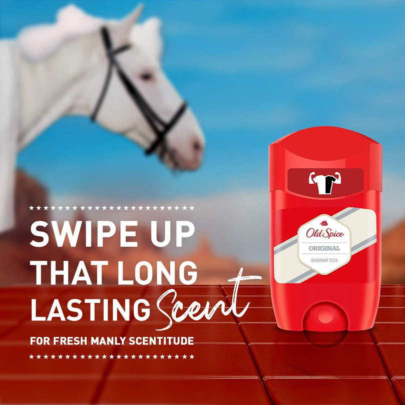 Old Spice Original High Endurance Deodorant Stick 50ml for Men