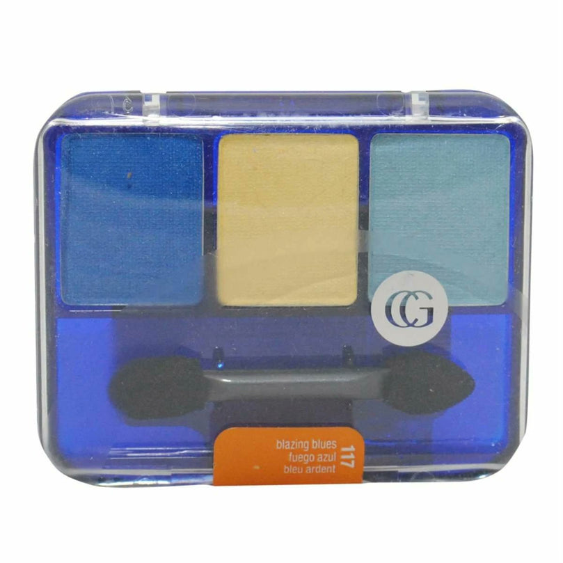 Covergirl Eye Enhancers Eyeshadow Trio 117 BLAZING BLUES
