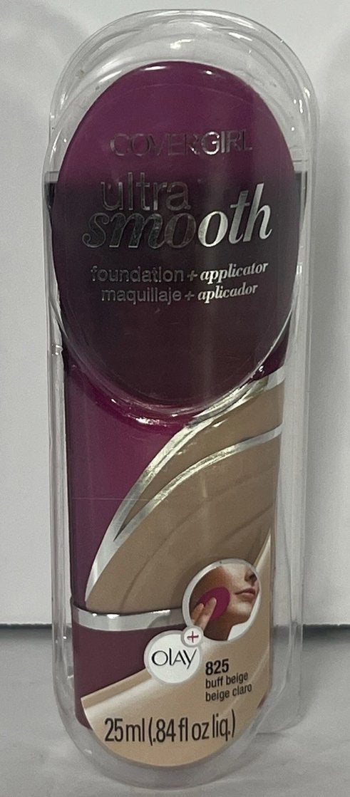 Covergirl Ultra Smooth Foundation + Applicator 825 Buff Beige