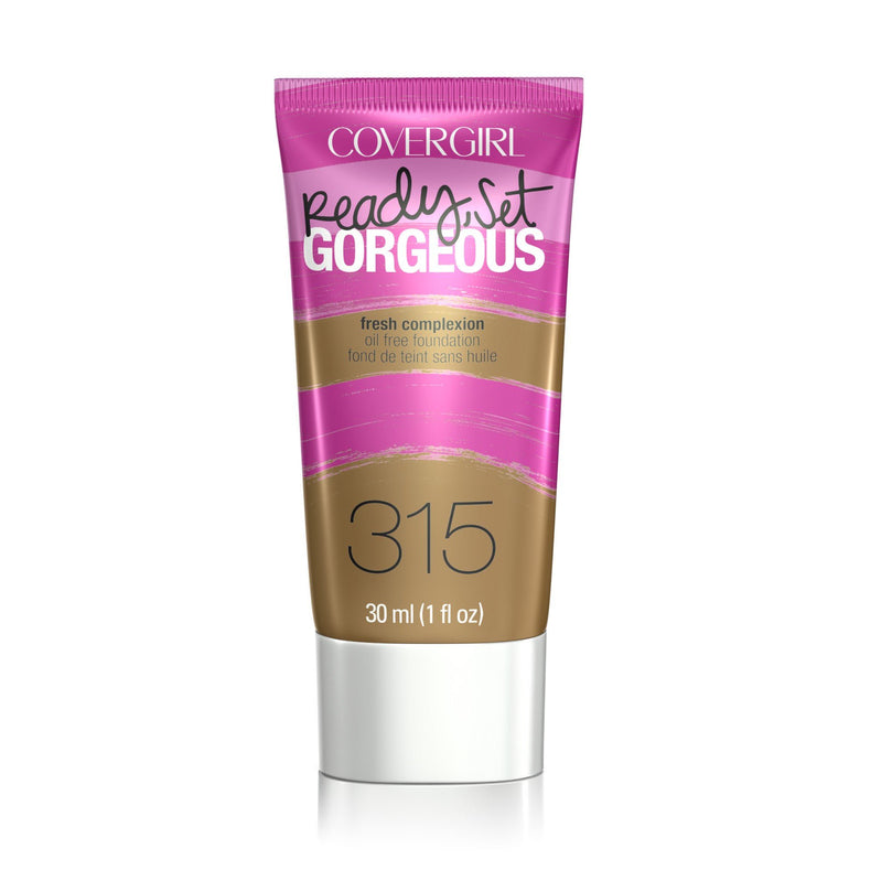 COVERGIRL Ready, Set Gorgeous Liquid Makeup Foundation, Tawny - 1 oz