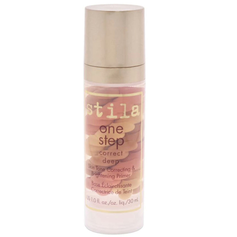 Stila One Step Correct Skin Tone Correcting & Brightening Primer - Deep 1 oz