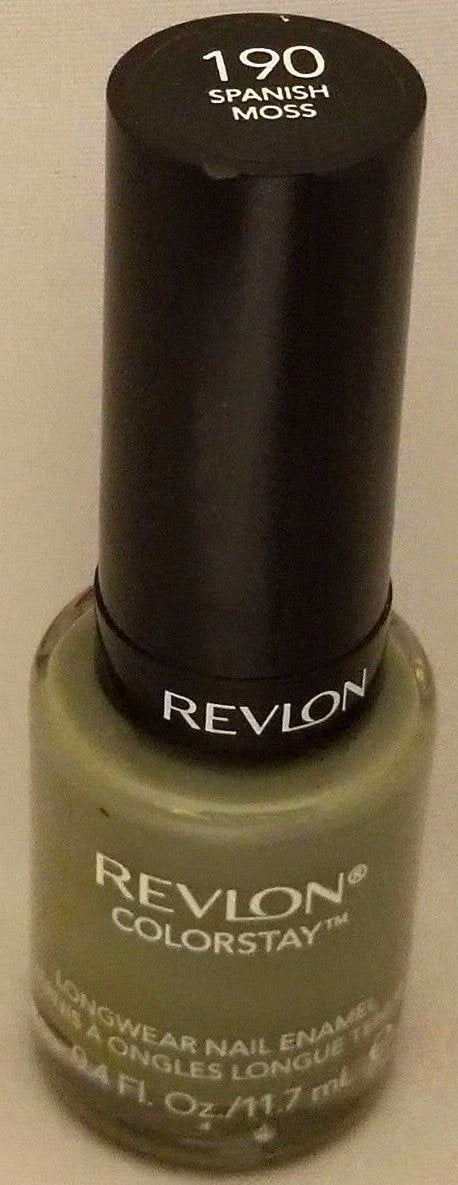 Revlon Colorstay Longwear Nail Enamel 190 Spanish Moss