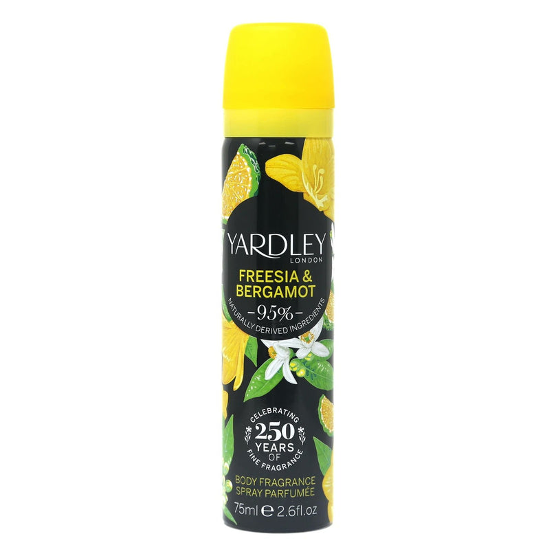 Yardley Freesia & Bergamot Body Spray 2.6 oz