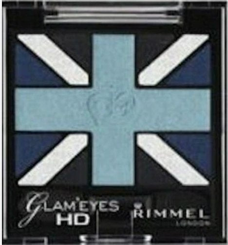 Rimmel Glam Eyes HD Quad EyeShadow 003 Royal Blue