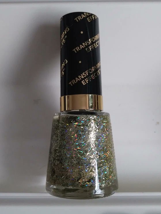 Revlon Transforming Effects Top Coat 735 Golden Confetti 0.5 Fl Oz