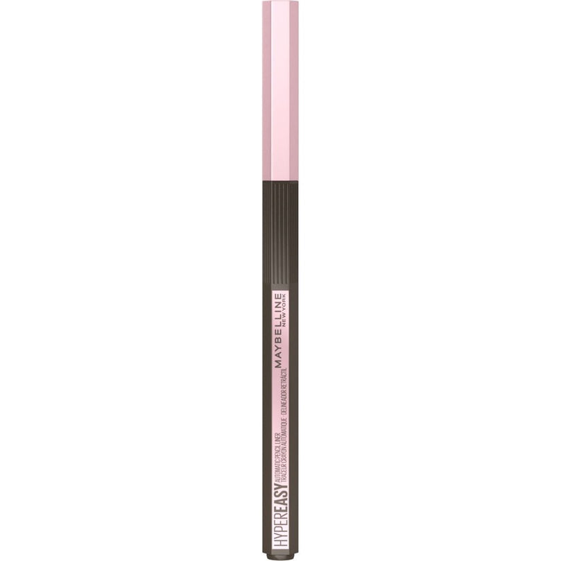 Maybelline EyeStudio Hyper Easy No Slip Pencil Eyeliner Makeup, Deep Brown