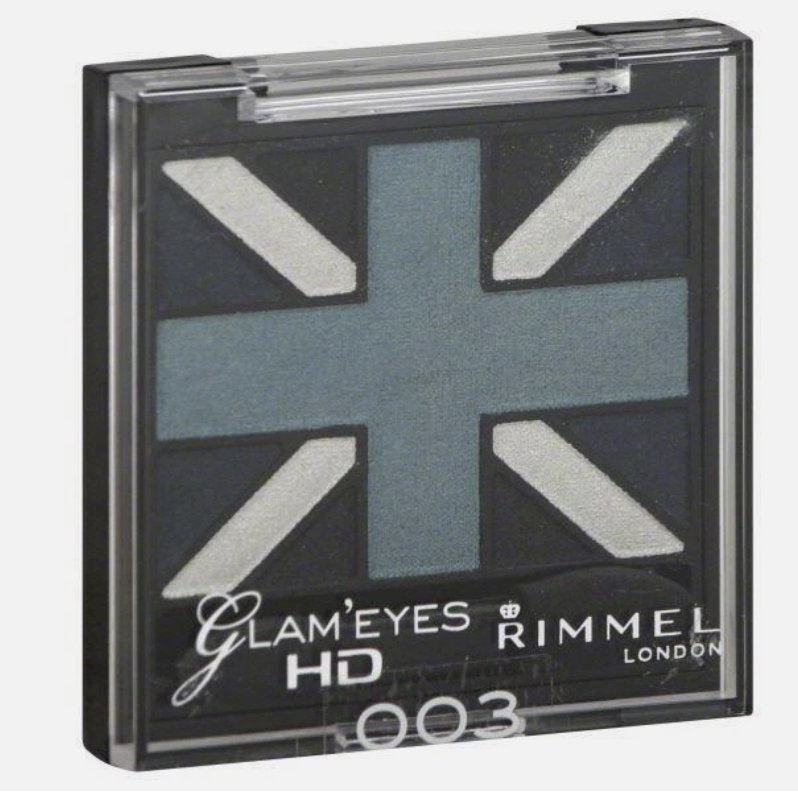 Rimmel Glam Eyes HD Quad EyeShadow 003 Royal Blue