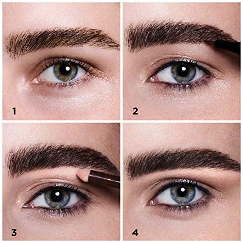 Revlon Colorstay Shape & Glow Eye Brow Marker and Highlighter, Graphite, 0.02 Oz (Marker), 0.008 Oz (Highlighter)