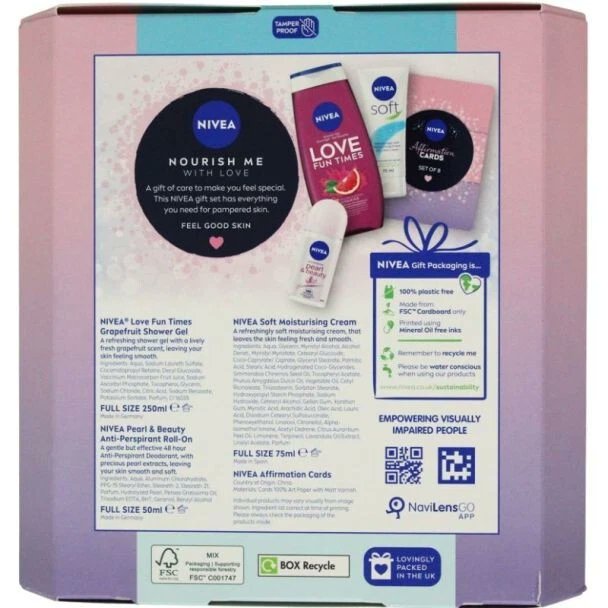Nivea Nourish Me With Love Gift Set