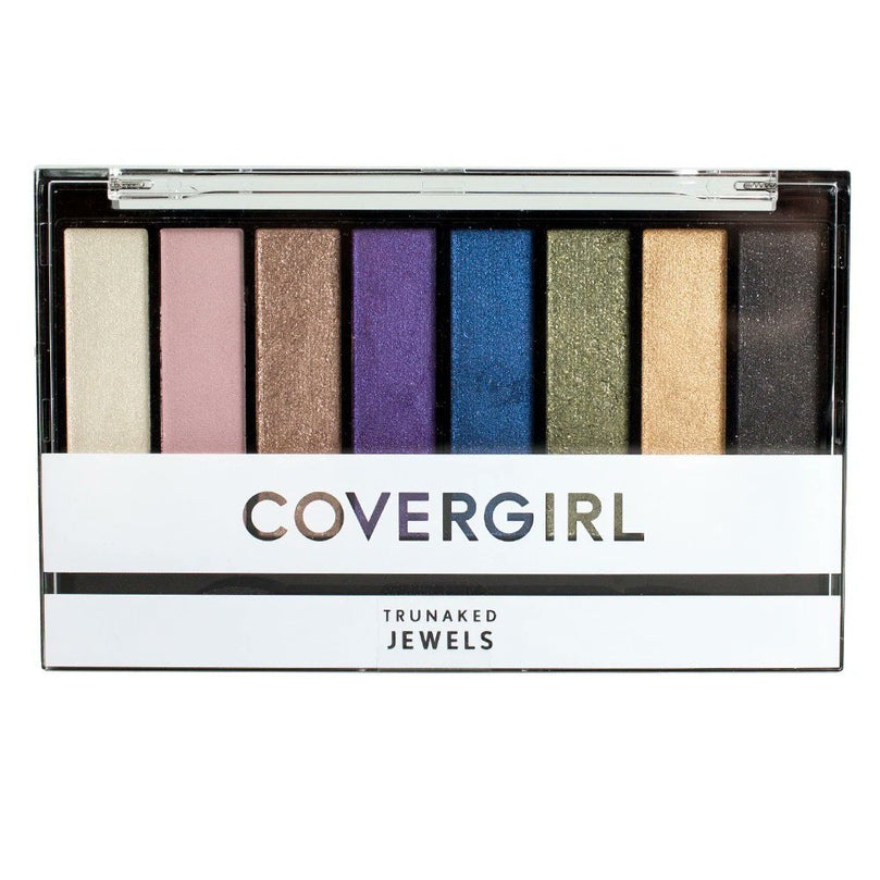 COVERGIRL TruNaked Eyeshadow Palette, Jewels, 8 Shades, 0.23 oz