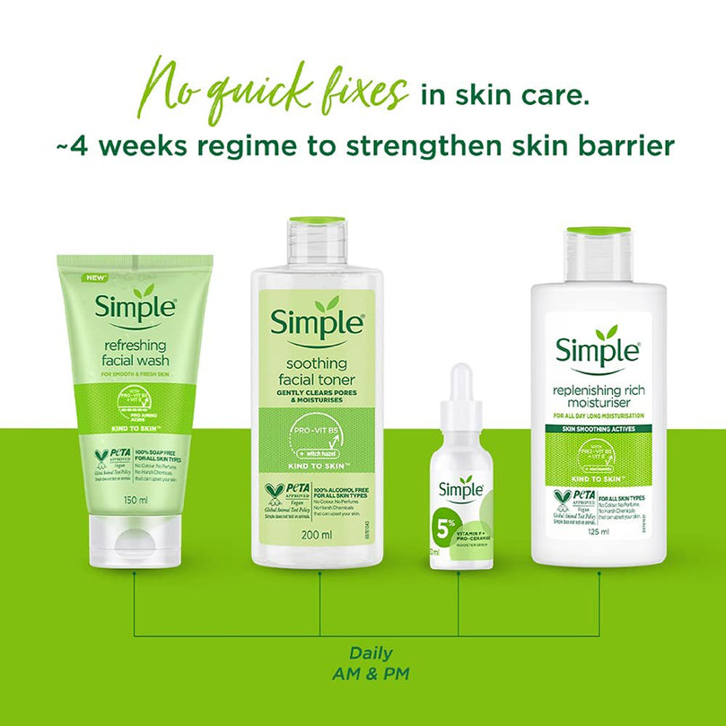 Simple Kind to Skin Replenishing Rich Moisturiser 4.2 oz (2 Pack)