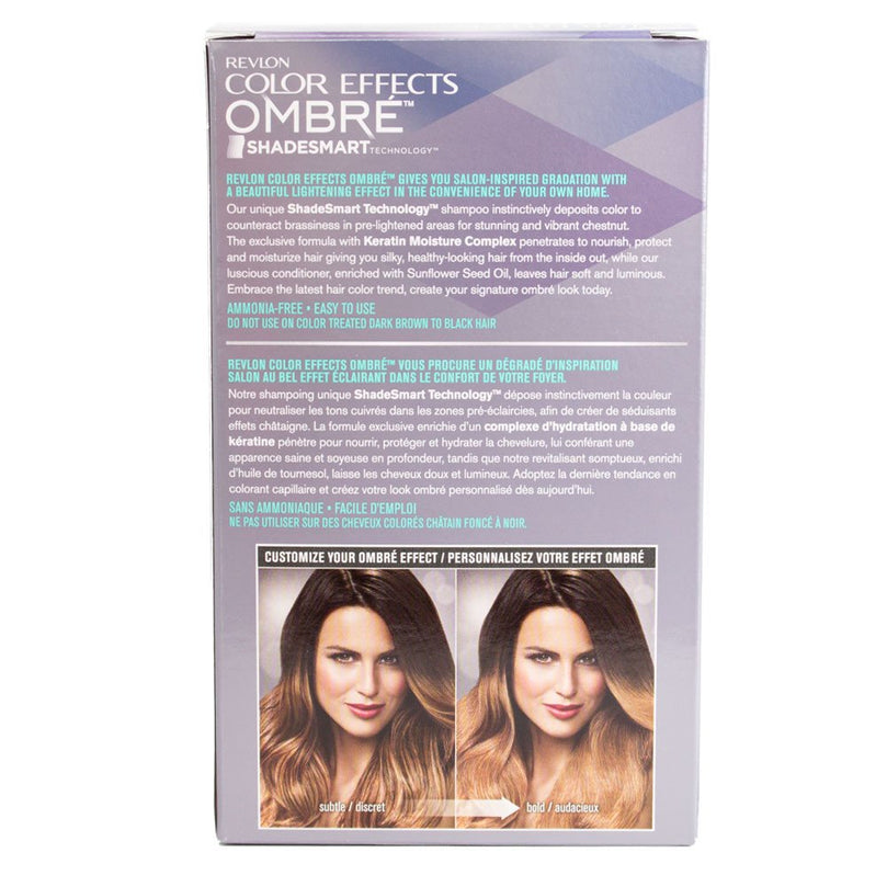Revlon Color Effects Ombre Hair Color Chestnut Brown, 1 Application