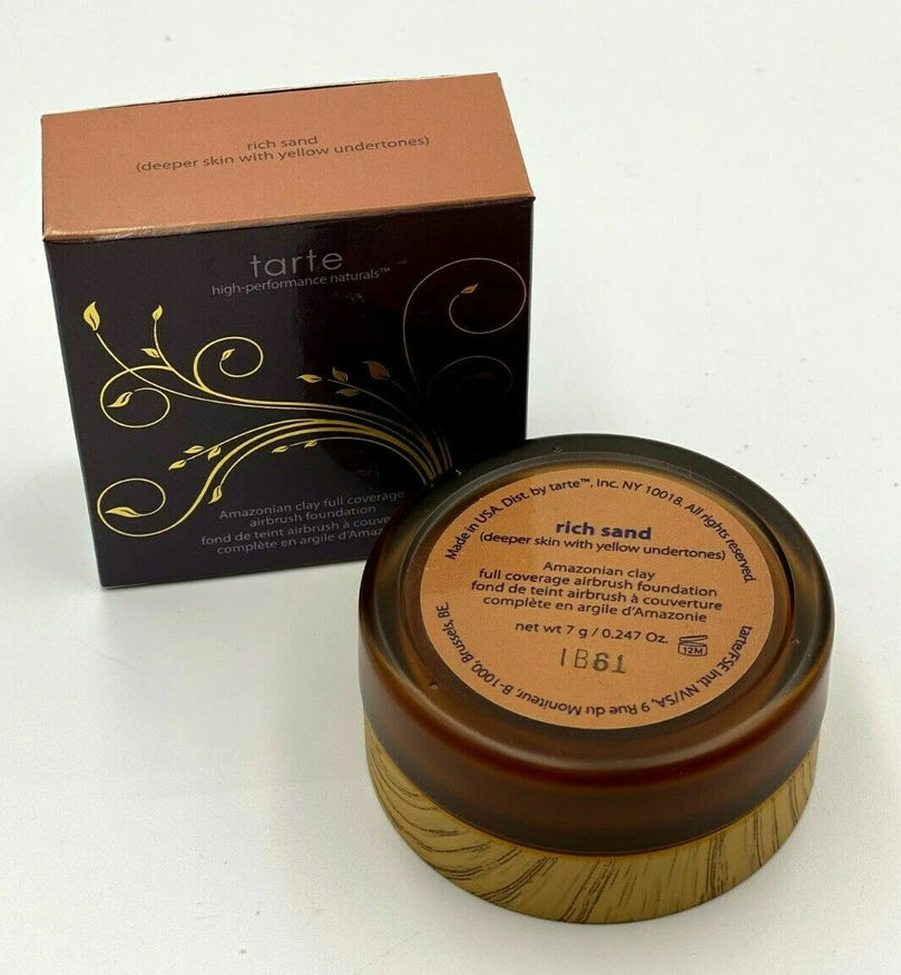 Tarte Amazonian Clay Full Coverage Airbrush Foundation Rich Sand 0.247 oz