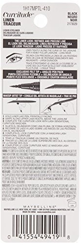 Maybelline Curvitude Liquid Ultra-Fine Eyeliner 410 Black
