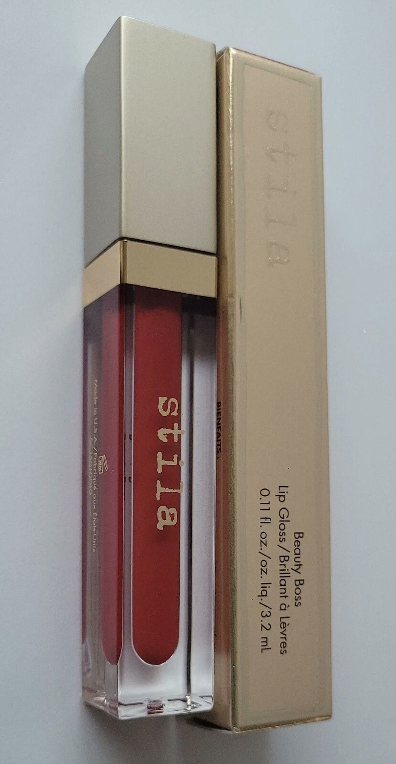 Stila Beauty Boss Lip Gloss - In The Red 0.11 oz