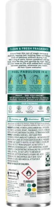 Batiste Dry Shampoo, Original Fragrance, 6.73 oz
