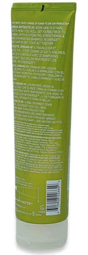 Tigi Bed Head Urban Antidotes Re-Energize Shampoo 8.45 Oz