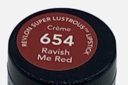Revlon Super Lustrous Creme Lipstick 654 Ravish Me Red 0.15 oz