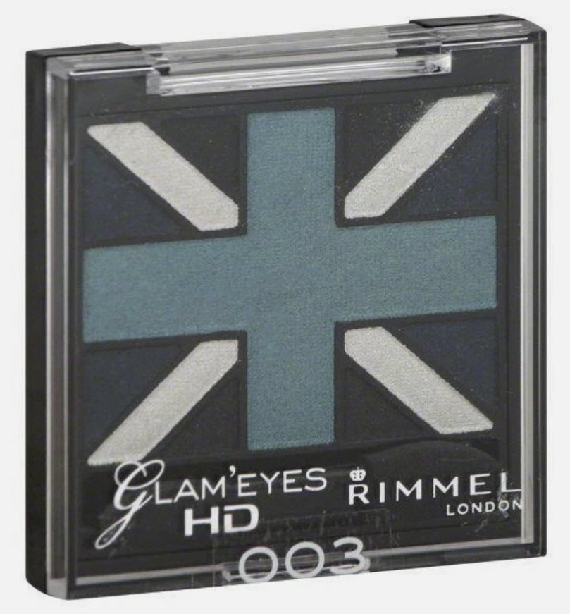 Rimmel Glam Eyes HD Quad EyeShadow 003 Royal Blue