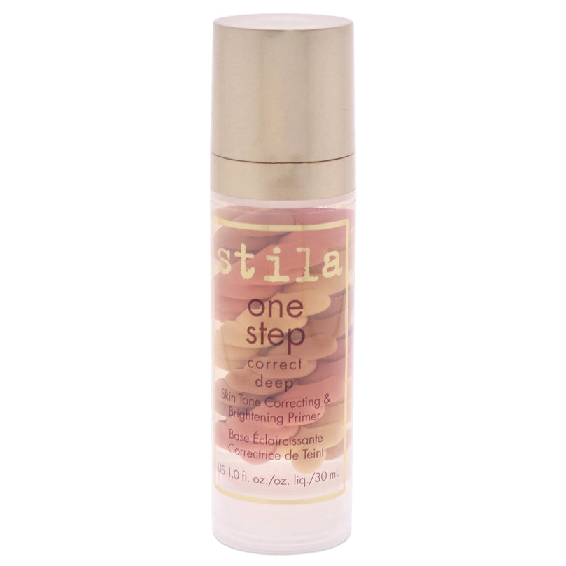 Stila One Step Correct Skin Tone Correcting & Brightening Primer - Deep 1 oz