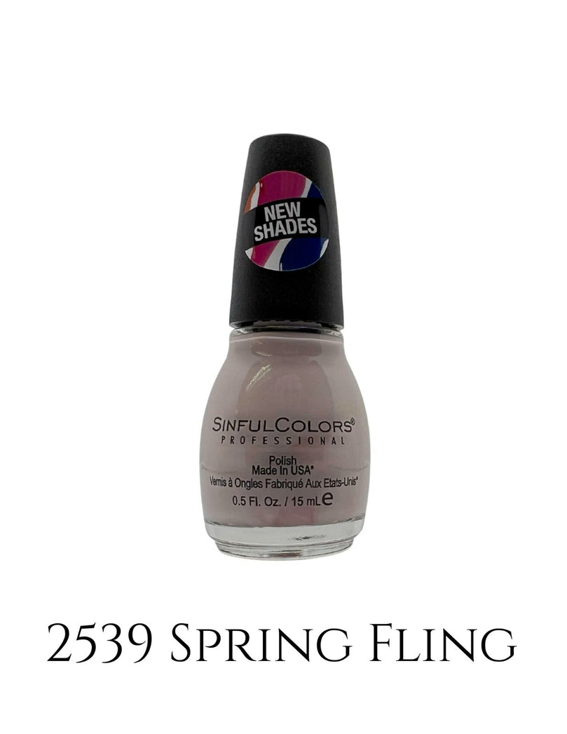 Sinful Colors Bold Color Nail Polish #2539 Spring Fling