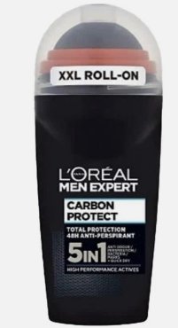 6 x L'Oreal Paris Men Expert Carbon Protect 4in1 48h Anti-Perspirant Intense Ice Fragrance Roll-On 50ml