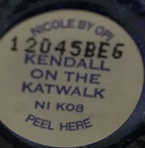 Nicole by Opi Kardashian Kolor Nail Polish NIK08 Kendall on the Katwalk