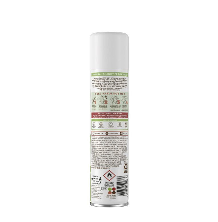 Batiste Dry Shampoo Bare 6.73 Fl Oz / 200 ml