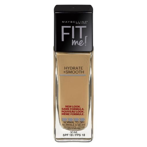 Maybelline Fit Me Hydrate & Smooth Liquid Foundation 315 Soft Honey