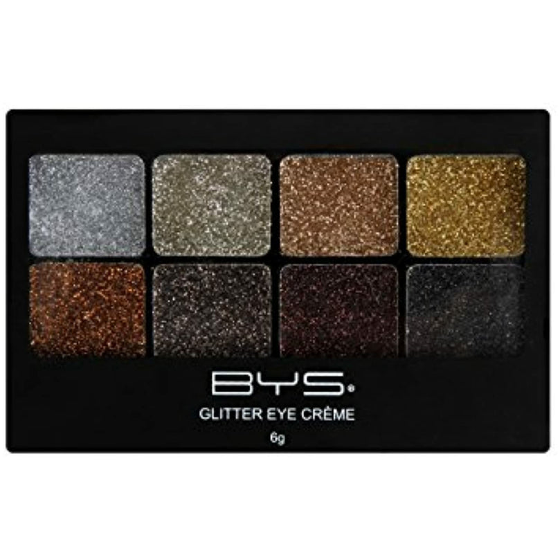 BYS Glitter Gel Makeup Palette 8 shades - Razzle Dazzle