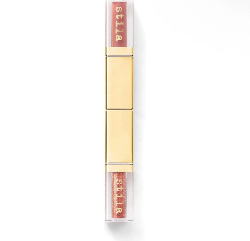Stila Double Dip Suede Shade Glitter & Glow Liquid Eyeshadow - Hot Tamale