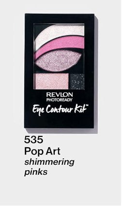 Revlon PhotoReady Primer, Shadow + Sparkle Eye Contour Kit, Pop Art (535), 0.1 Oz