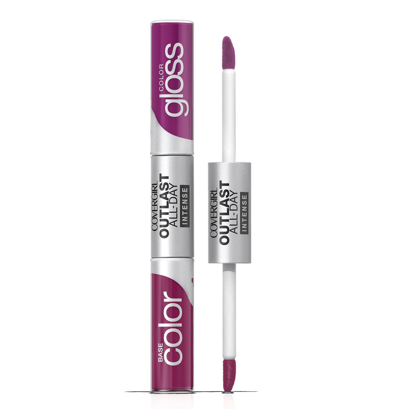 Covergirl Outlast All Day Intense Lip Color & Gloss 145 So Mauvelous 0.2 fl oz