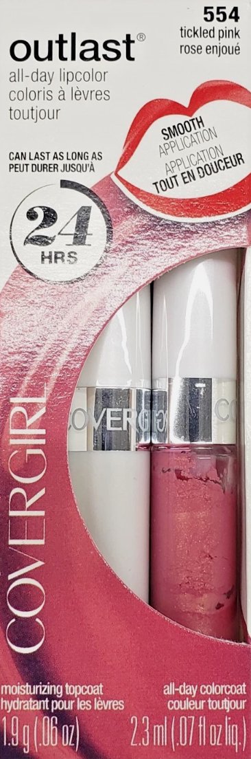 CoverGirl Outlast All Day Lipcolor 554 Tickled Pink